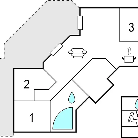 Beautiful In With 4 Bedrooms, Sauna And Wifi *